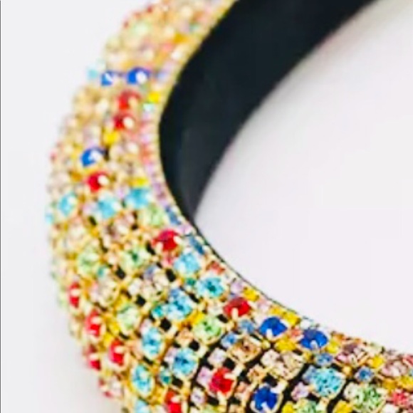 Baroque Crystal Rhinestone Headband - Picture 5 of 5